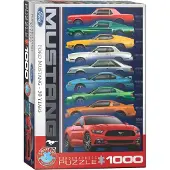 Eurographics legpuzzel - 50 jaar Ford Mustang - 1000 stukjes