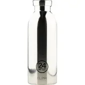 24Bottles Drinkfles '500 ml' zwart / zilver