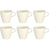 Villeroy & Boch Koffiekop Manufacture Rock Blanc Met Oor (6-Delig)