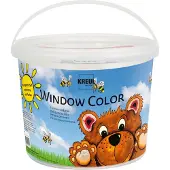 Kreul Powerpack Set kleuren voor glas Bear 8 x 125 ml