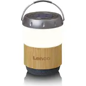 Lenco Btl-030ba Bluetoothspeaker Met Lantaarn Bruin