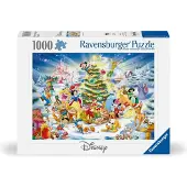 Ravensburger - Puzzel Disney kerst - 1000 stukjes - Multicolor