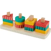 Fisher-Price Hout Vormen Stapelen