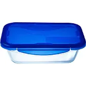 Pyrex Vershoudbakje Cook & Go Rechthoek Transparant 0,8 L