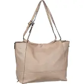 Liebeskind berlin Leren LOU 2 3D Leather Shopper Stone Lichtbruin