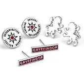 Ginza.se Gryffindor Icons Earrings Set Zilver Man