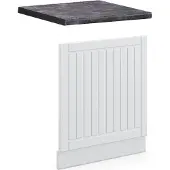 Vicco Fame-Line Frontpaneel – 60 cm, WB Antraciet Wit Landhuis