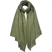 Juleeze - Sjaal - Dames - Olijf groen - 70x190 cm - Shawl