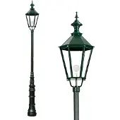 Ks Verlichting Nostalgische tuinlamp Gouda groen
