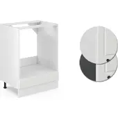 Vicco R-Line Ovenombouwkast – 60 cm, WB Eik Wit Landhuis