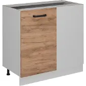 Vicco R-Line Hoekkast – 86 cm zonder werkblad Krachtige eik goud