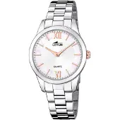 Lotus Analoog horloge '- Watch Trendy - Quartz watch movement - Watch case width: 34 mm' grijs