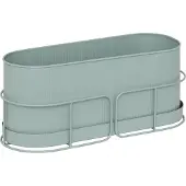 Atmosphera Aze Planter Bloembak - Hangend - 47x18x21cm - Celadongroen