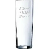 Arcoroc Gegraveerde longdrinkglas 31cl I loved him first