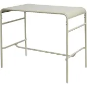 Sweeek - Hoge tuintafel 4 plaatsen metaal - amélia