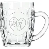 Libbey Gegraveerde bierpul 55cl Mr. In hartje