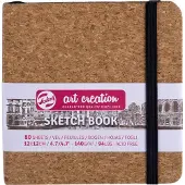 Talens Art Creation schetsboek, Kurk, 12 x 12 cm 5 stuks