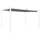 Sweeek Dakdoek voor Isla pergola 3x4m Grijs