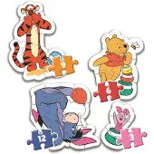 Clementoni Disney Winnie De Poeh Mijn Eerste Puzzel 3-6 9-12 Stukken