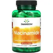 Swanson Health - Niacinamide, 250 mg - 250 capsules