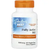 Doctors Best - Volledig Actieve B12, 1500 mcg - 60 capsules