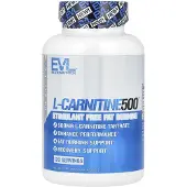 EVLution Nutrition , L-Carnitine500, 500 mg, 120 Capsules
