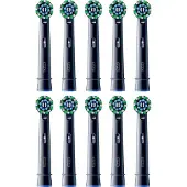 Oral-B PRO Cross Action Black opzetborstels - 10 stuks