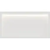 Guido Gusto Mat wit RVS Inbouwnis 30x60x7cm met RGB verlichting