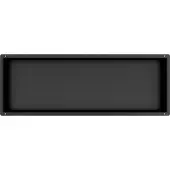 Guido Gusto Mat zwart RVS Inbouwnis met tegelflens 30x90x7cm