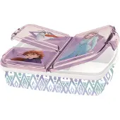 Stor Disney Frozen Multi compartment broodtrommel (18cm X 13cm X 6cm)