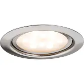 Paulmann Micro Line LED - Meubelinbouwlampenset 3x4,5W staalgeb./metaal