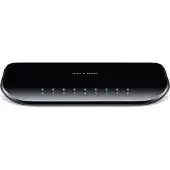 TP-LINK TL-SG1008D Unmanaged Gigabit Ethernet (10/100/1000) Zwart