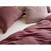 Yumeko Kussensloop Jersey Katoen 60x70 Roze - Eco, Bio & Fairtrade
