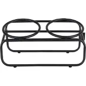 District 70 Voerstandaard Butler Zwart 29,5 X 14 X 14,5 Cm