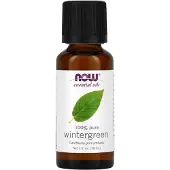 Now Essenti?le oli?n Wintergroenolie Stimulerende aromatherapie Geur Stoomgedestilleerd 100% puur Veganistisch Kindveilige dop 1-Ounce