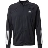 Adidas Trainingsjack 'CLUB TENNIS 3-STRIPES KNITTED' zwart / wit