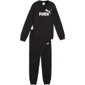 Puma Joggingpak 'Essentials No. 1' zwart / wit
