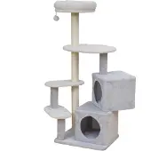 Europet Krabpaal Sparta Grijs 48 x 38 x 120 cm - Kat