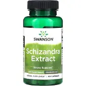Swanson Health - Schisandra-extract, 500 mg - 60 capsules