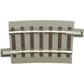 Roco H0 GeoLine (met ballastbed) 61130 Gebogen rails 6 stuk(s)