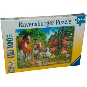 Ravensburger Dierenbijeenkomst Puzzel (100 XXL stukjes)