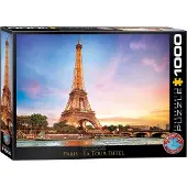 Eurographics Paris - La Tour Eiffel Puzzel (1000 stukjes)