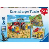 Ravensburger Grote machines 3x49st