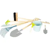 Small Foot - Houten Kinder Tuingereedschap, 8dlg.