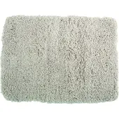 MSV Badkamerkleedje/badmat tapijt - voor de vloer - beige - 50 x 70 cm - langharig - Badmatjes
