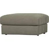 Vtwonen Family Hocker - Geweven Stof - Grijs - 43x90x98 cm