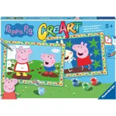 Ravensburger CreArt Peppa Pig - Schilderen op nummer voor kinderen