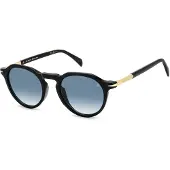 David Beckham Zonnebril - - DB 1171/S 2M2/08 - Ronde kunststof montuur - Verloopglazen - UV400