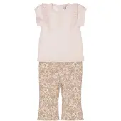 Dirkje Meisjes Kledingset - Light peach