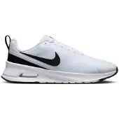 Nike Air Max Nuaxis Sneakers Wit Lichtblauw Zwart
